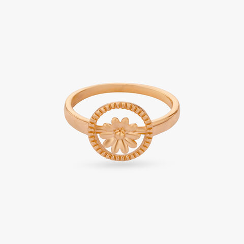 Heritage Bloom Gold Ring alternate view 1
