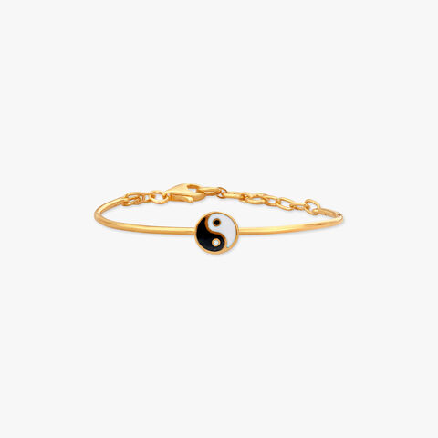 Yin & Yang Magic Gold Bangle For Kids