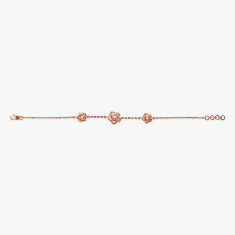 Triple Bloom Gold Bracelet
