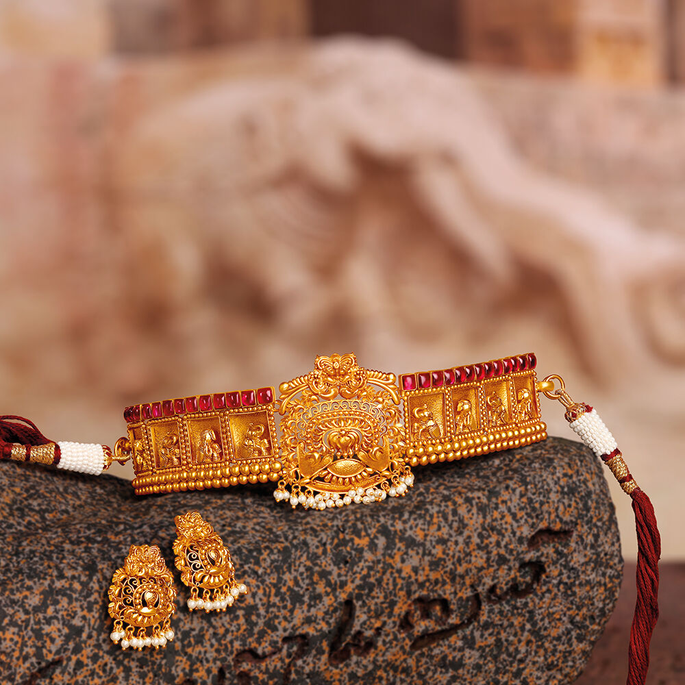 Tanishq gold bajuband with online price