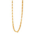 Geometric Men's Gold Chain,,hi-res image number null