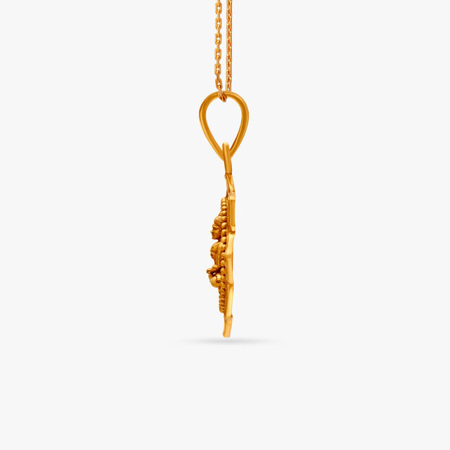 Spectacular Lord Mahavir Pendant,,hi-res image number null