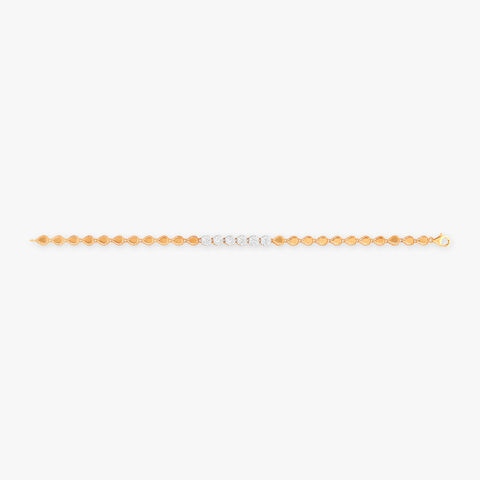 Infinity Circle Diamond Bracelet