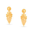 Abstract Artistic Gold Necklace Set,,hi-res image number null