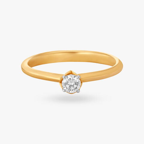 Classic Sparkle Diamond Finger Ring