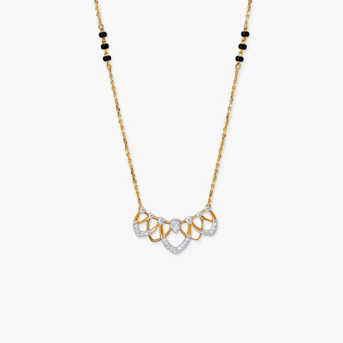 Eternal Grace Diamond Mangalsutra