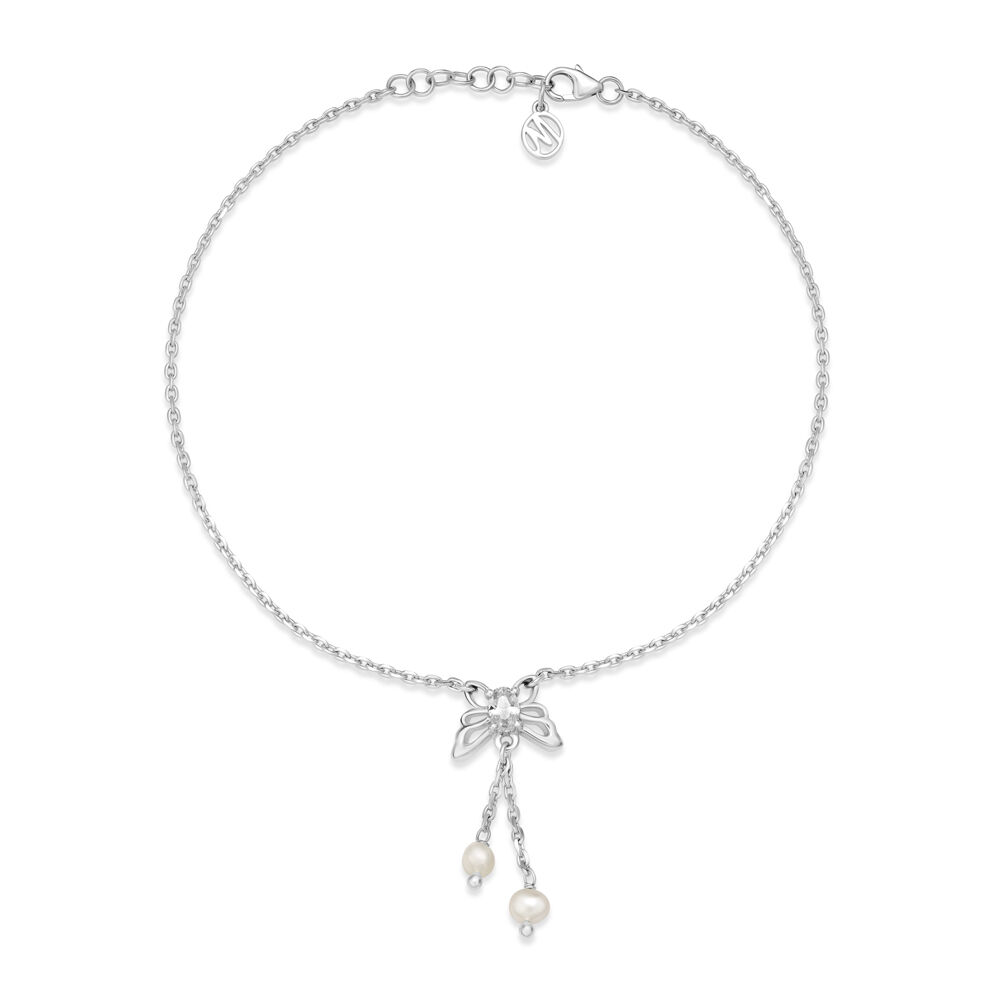 Better Fly Silver Toe Anklet