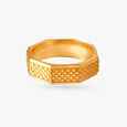 Stylish Octagonal Ring for Men,,hi-res image number null