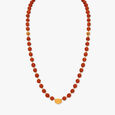 Charming Shri Ganesh Rudraksh Necklace,,hi-res image number null