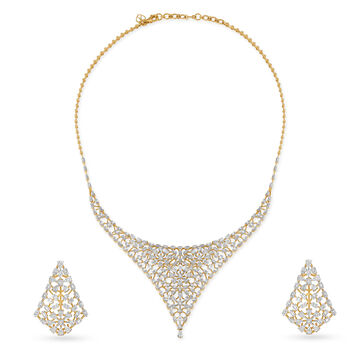Tanishq diamond choker