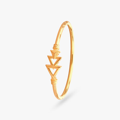 Sonar Rekha Loha Gold Bangle