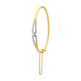 Classy Gold and Diamond Bangle,,hi-res image number null