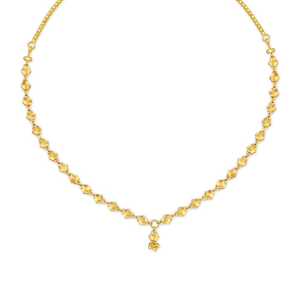 Alluring Gold Necklace