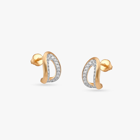 Pure Radiance Diamond Hoop Earrings