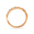 14KT Rose Gold Diamond Finger Ring,,hi-res image number null