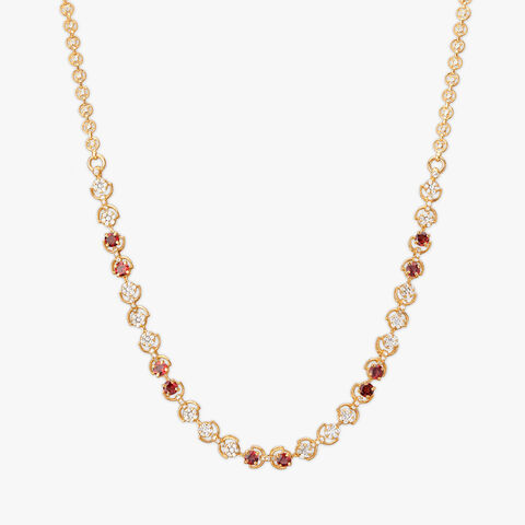 Vintage Grace Open Polki Necklace Set