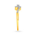 Attractive Gold and Diamond Ring,,hi-res image number null
