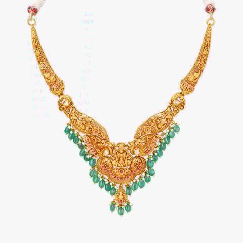 Regal Lakshmi Gold Haram Set