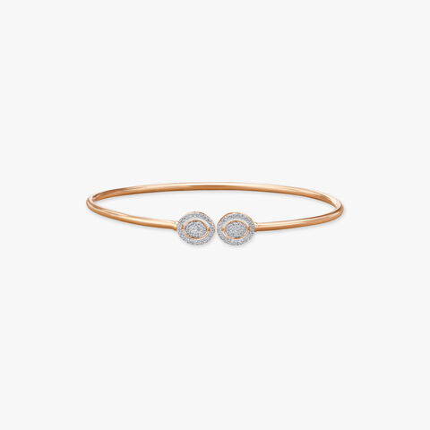 Halo Perfection Diamond Bangle