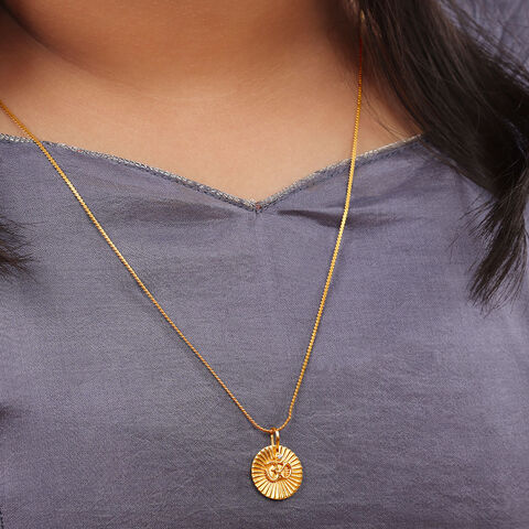 Pious Om Halo Pendant for Kids