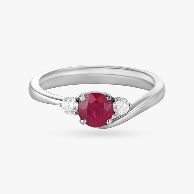 Scintillating Ruby and Diamond Ring,,hi-res image number null