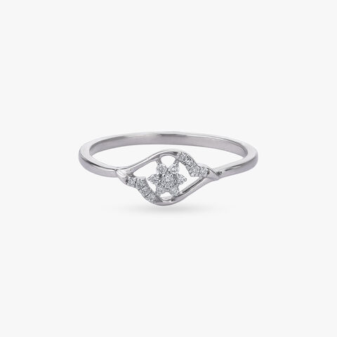 Floral Whisper Diamond Ring