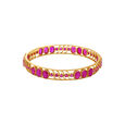 Dazzling Ruby Gold Bangle,,hi-res image number null