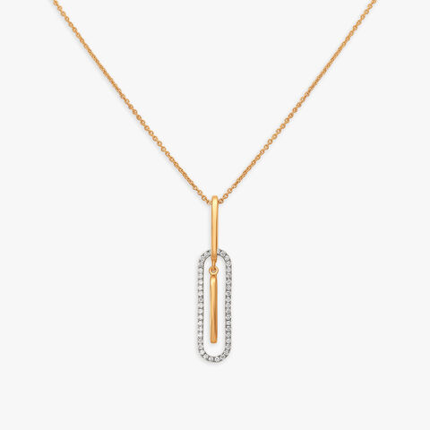 Magic Of Hearts Diamond Pendant with Chain