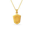 Ganesha Engraved Men's Laser Cut Pendant,,hi-res image number null