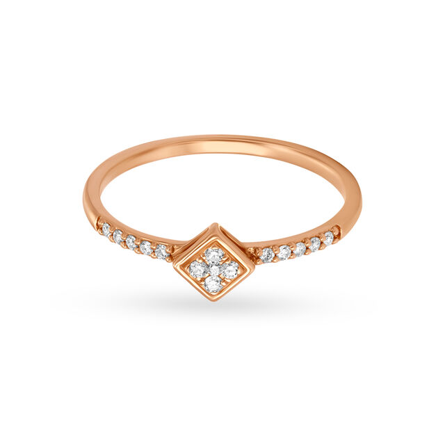 Alluring Floral Diamond Finger Ring,,hi-res image number null