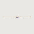 Blue Sapphire Orbit 14KT Bracelet,,hi-res image number null