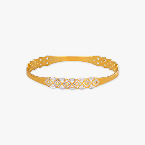 Interwoven Grace Gold Bangle