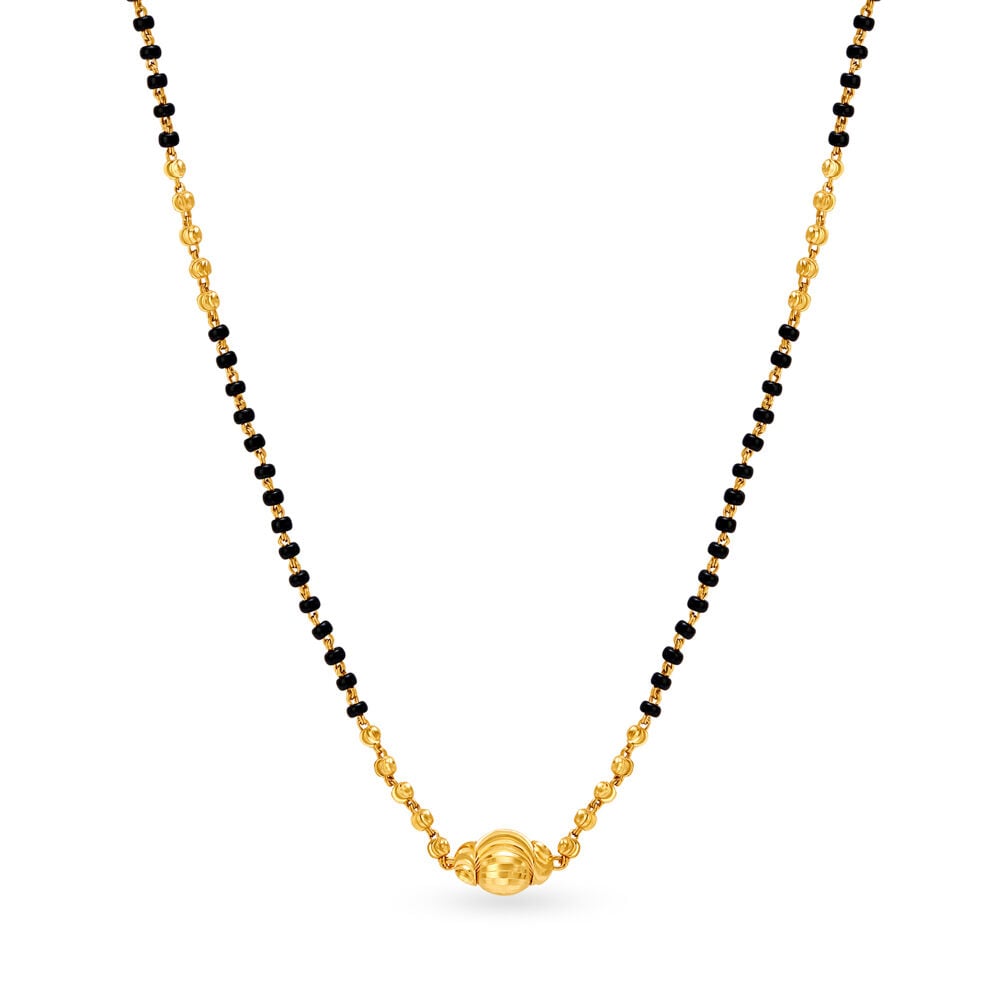 Price of mangalsutra in gold hotsell