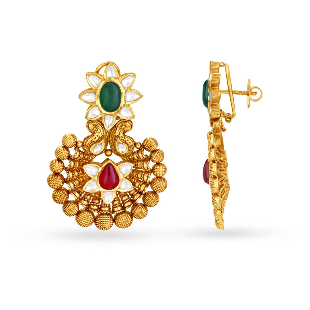 Chandbali tanishq hot sale