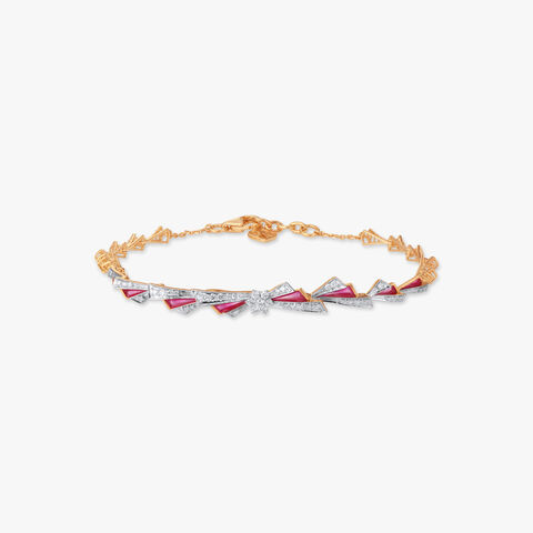 Glow Wings Diamond Bracelet