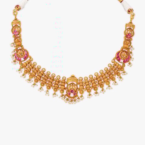 Divine Elegance Gold Haram Set