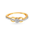 Dainty Bow Inspired Finger Ring,,hi-res image number null