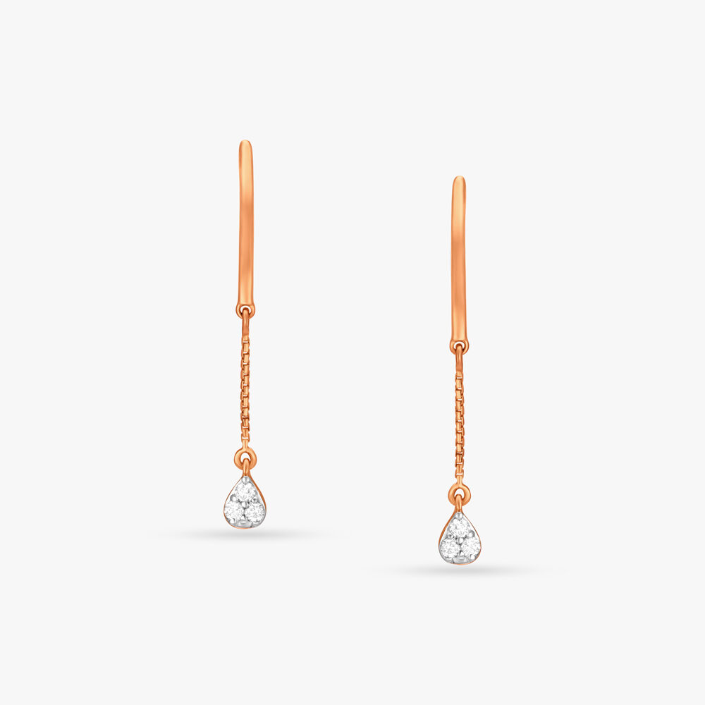 Elegant Workwear Earrings by Tanishq Perfect for Your Office Style