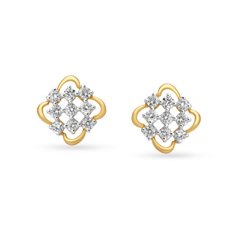 Diamond Symphony Stud Earrings