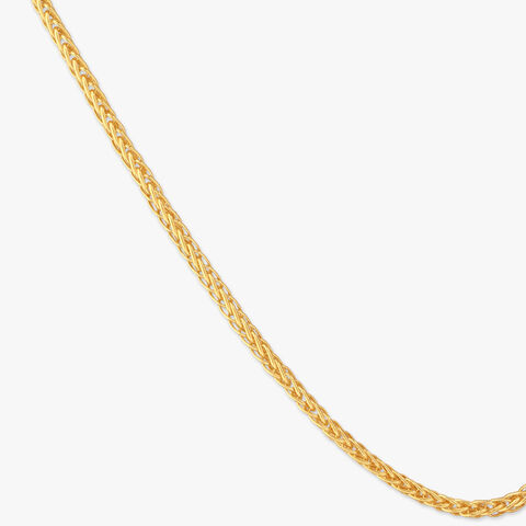 Eternal Weave Gold Chain for Men