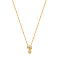 Mamma Mia 14 KT Yellow Gold Bubble it up! Pendant with Chain,,hi-res image number null