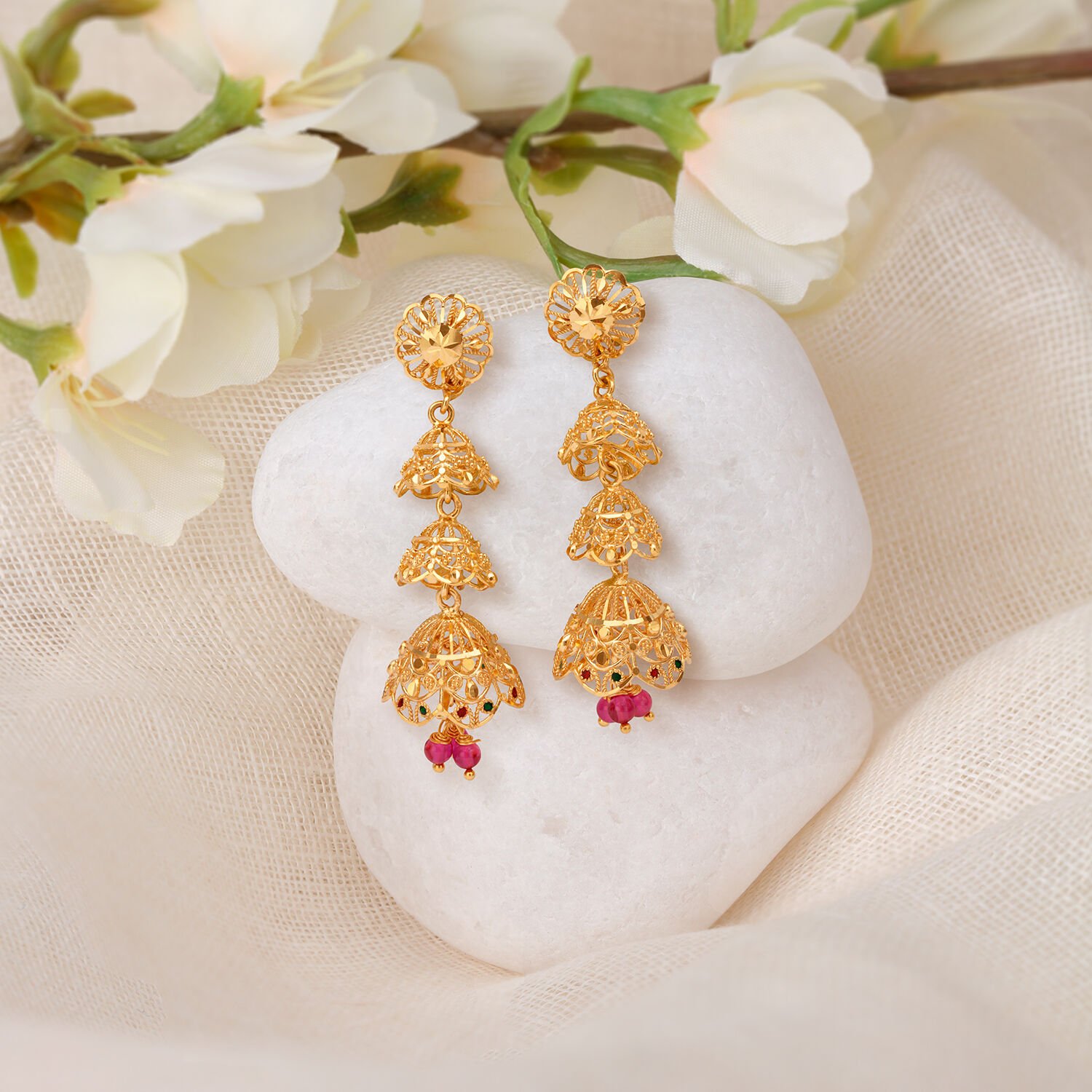 Latest artificial jhumka design hot sale
