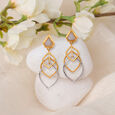 Eclectic Modern Drop Earrings,,hi-res image number null