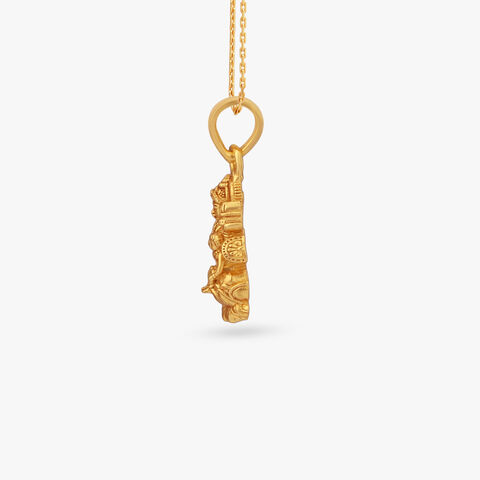 Shree Lakshmi Gold Pendant