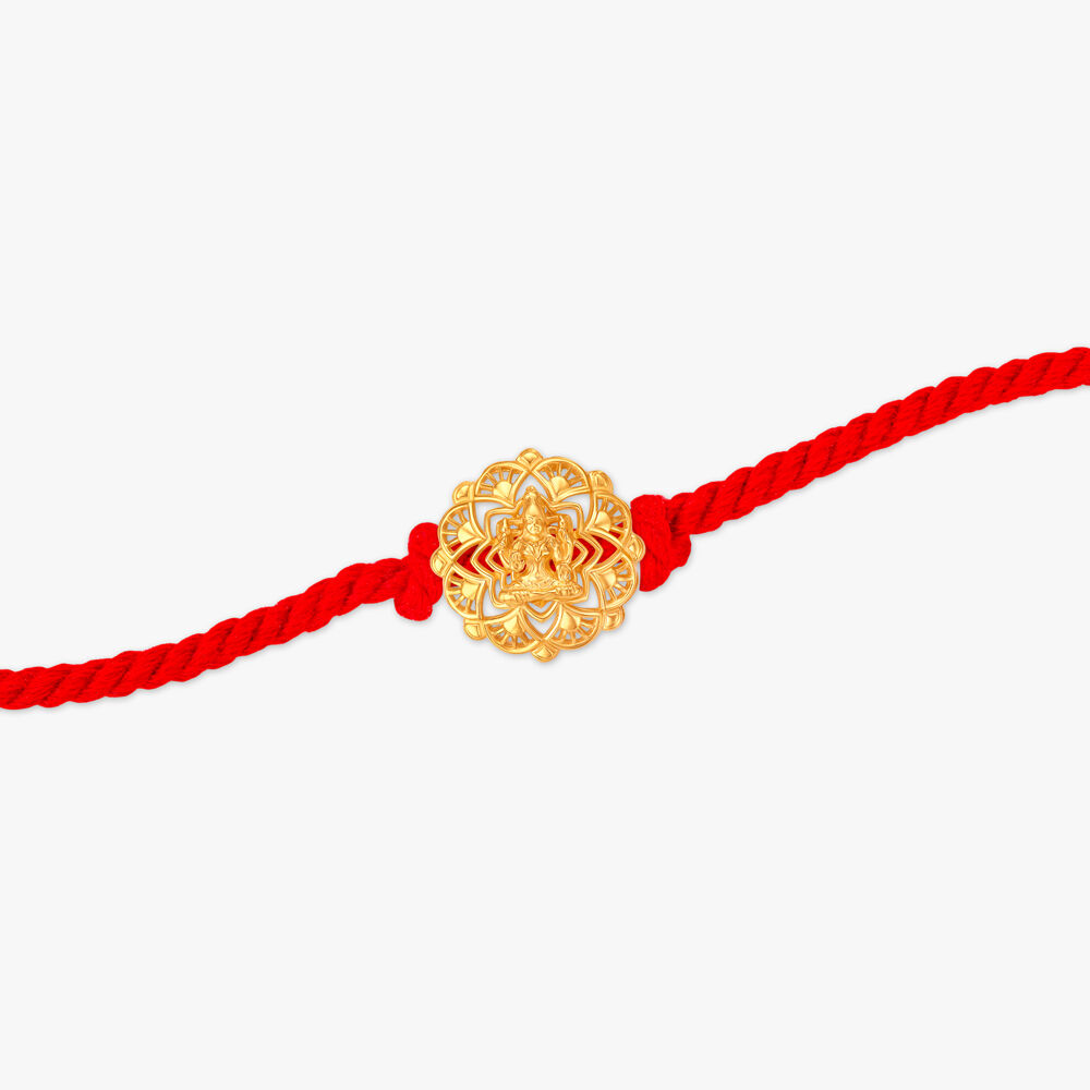 Gold rakhi in sales tanishq with price