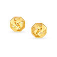 Unique Geometric Stud Earrings,,hi-res image number null