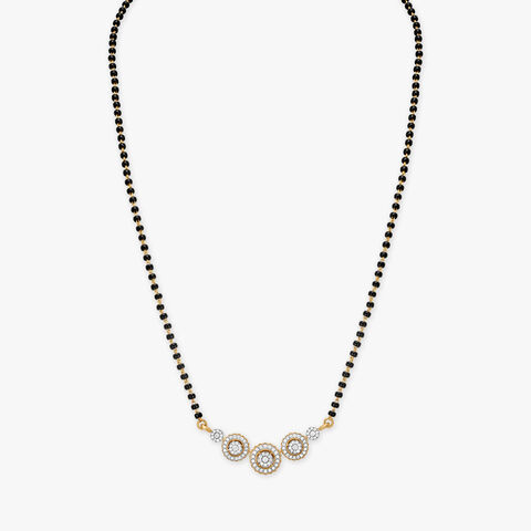 Majestic Radial Diamond Mangalsutra