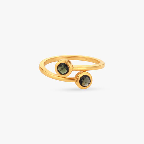 Green Harmony Gold Ring