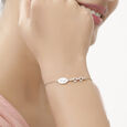 14 KT Yellow Gold Dew Drop Diamond Bracelet,,hi-res image number null