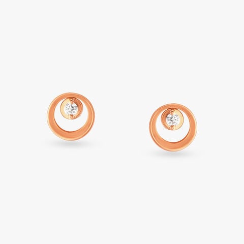 Essential Minimalism Diamond Stud Earrings